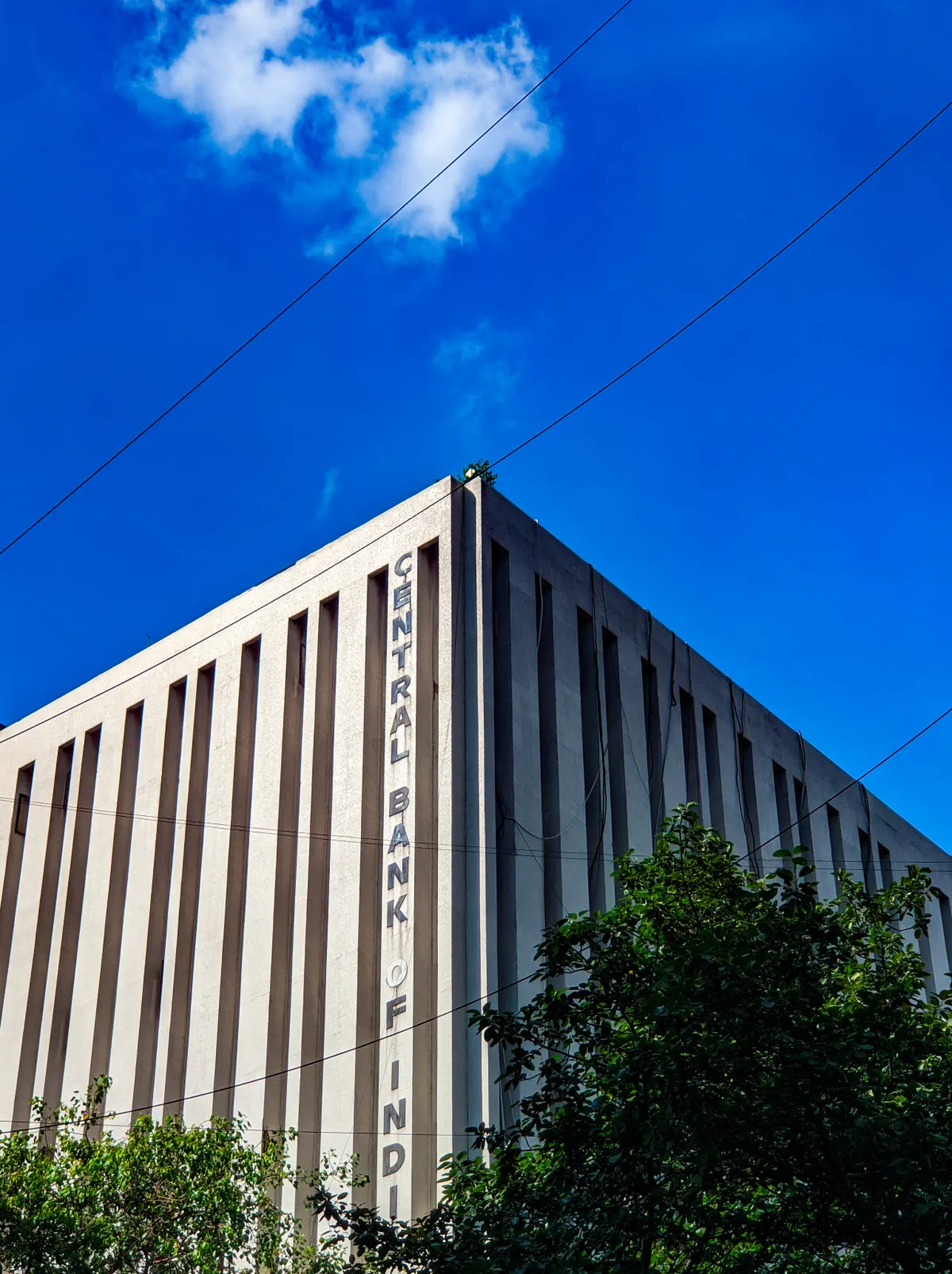 Modern commercial building exterior