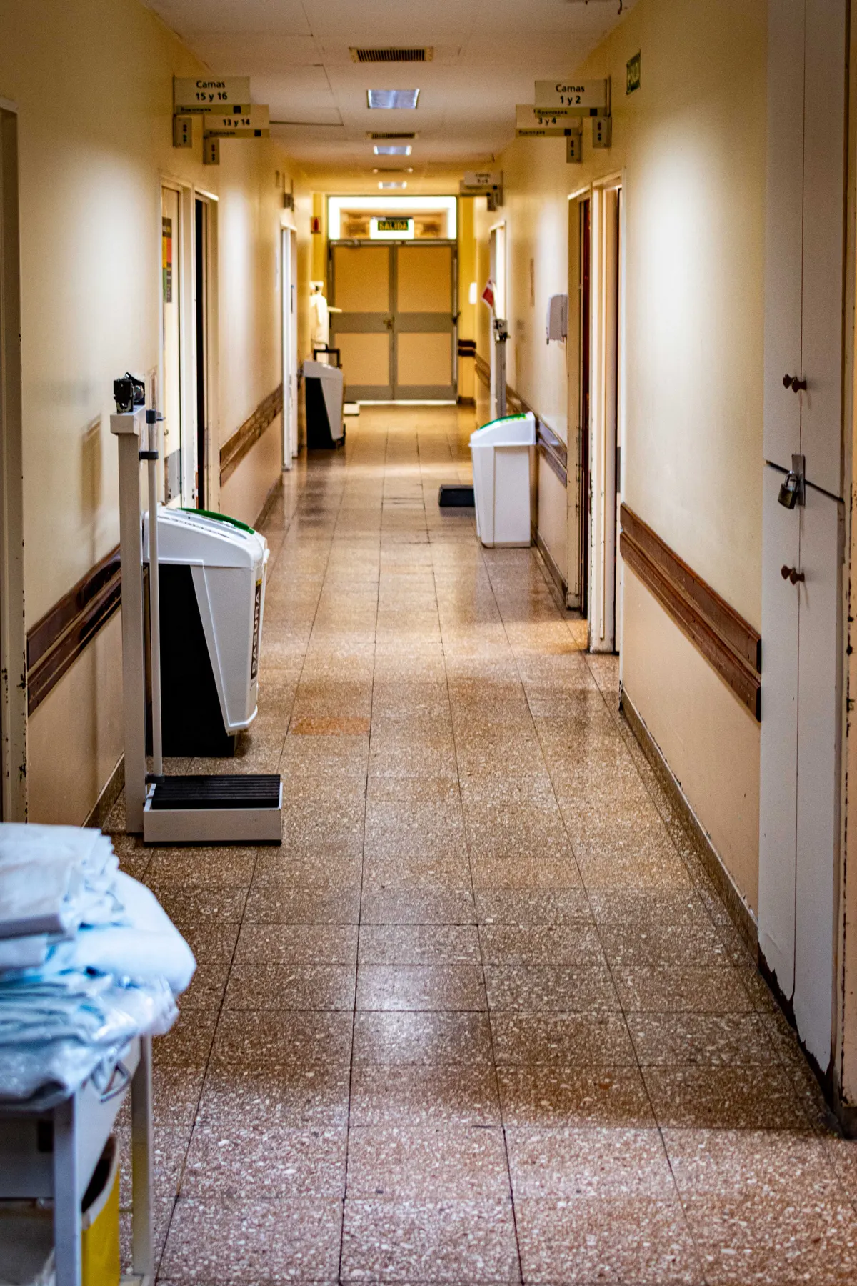 School hallway